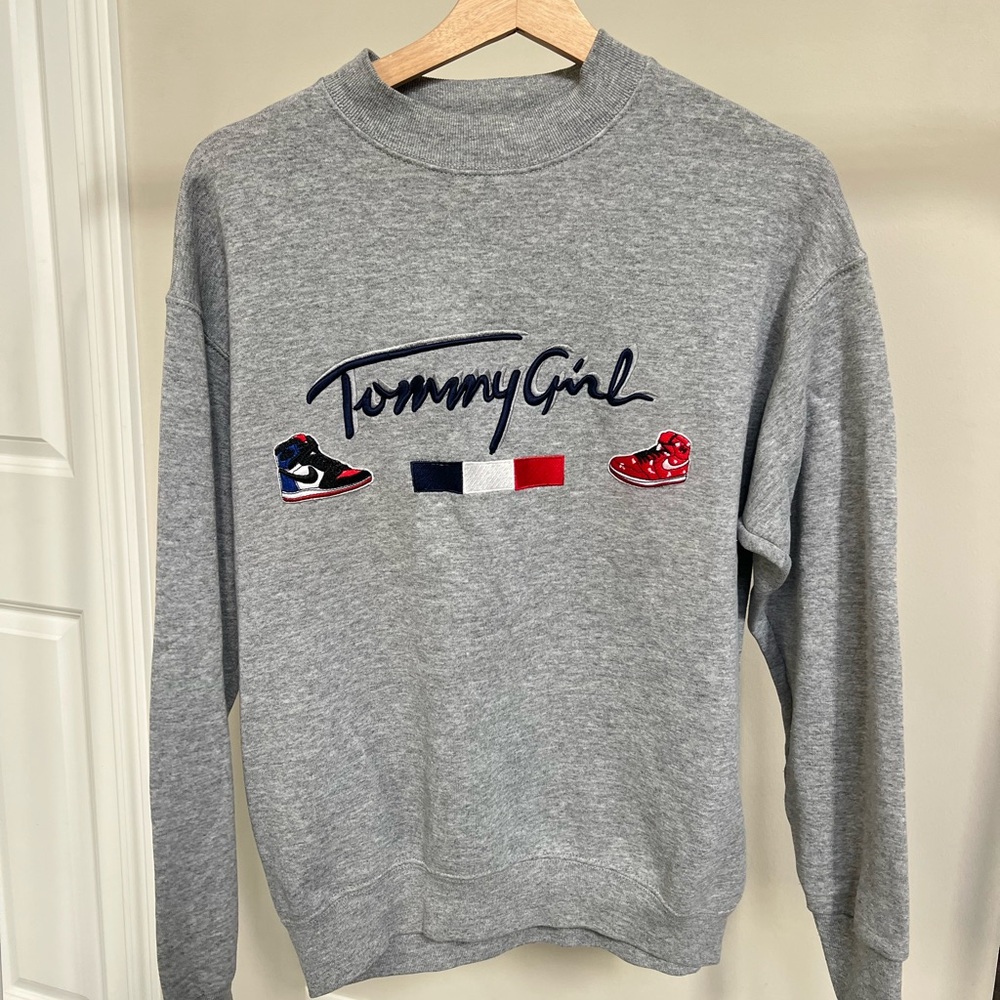 Tommy Hilfiger x Nike Gray Sweater